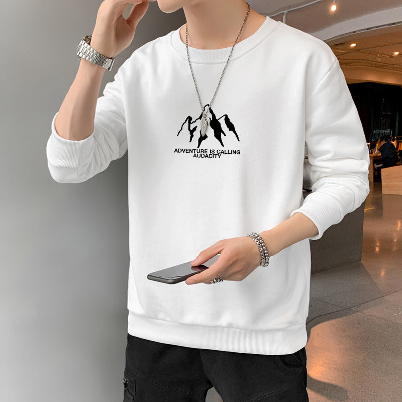 Mens Long Sleeve Pullover Polyester Sweatshirt in Multiple Colors Plus Sizes - for Men Teleplus long sleeve