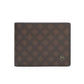 Mens RFID Blocking Wallet PU Leather Bifold Brown Slim Minimalist Urban Style