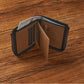 Mens Slim Bifold Wallet PU Leather RFID Blocking Card Holder for Daily