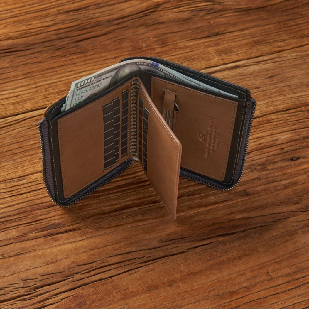 Mens Slim Bifold Wallet PU Leather RFID Blocking Card Holder for Daily