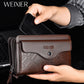 Mens Slim Leather Wallet RFID Blocking Bifold Credit Card Holder Black Brown