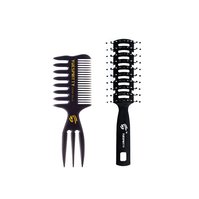 Men’s Special Retro Back Head Texture Styling Oil Comb - Retro Styling Oil Comb for Impressive Head Texture