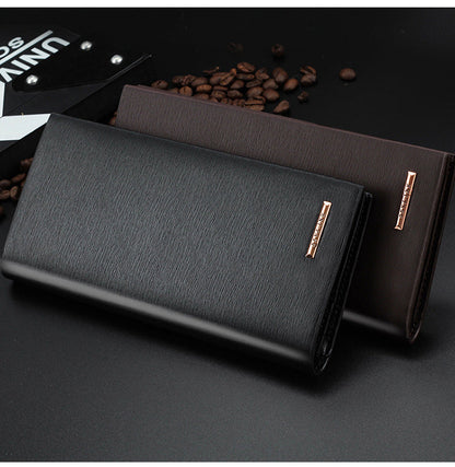 Men’s Wallet Long Multi-card Slots - Stylish Leather Wallet for Card Hoarders Everywhere