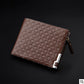 Men’s Wallet Short Business Embossed - Snazzy Wallets in Light Coffee and Deep Coffee Shades