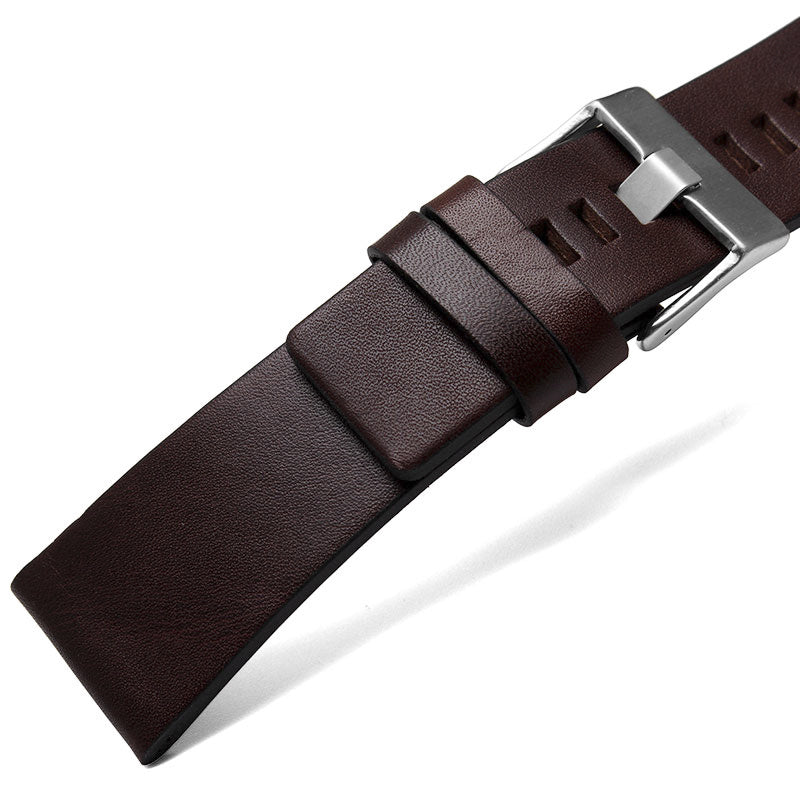 Men’s watch strap leather strap chain - Men’s Leather Watch Strap Chain for Stylish Accessories