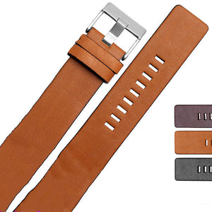 Men’s watch strap leather strap chain - Men’s Leather Watch Strap Chain for Stylish Accessories