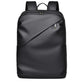Men’s Waterproof PU Leather Laptop Bag Black Blue Gray Computer Briefcase - Teleplus Mens