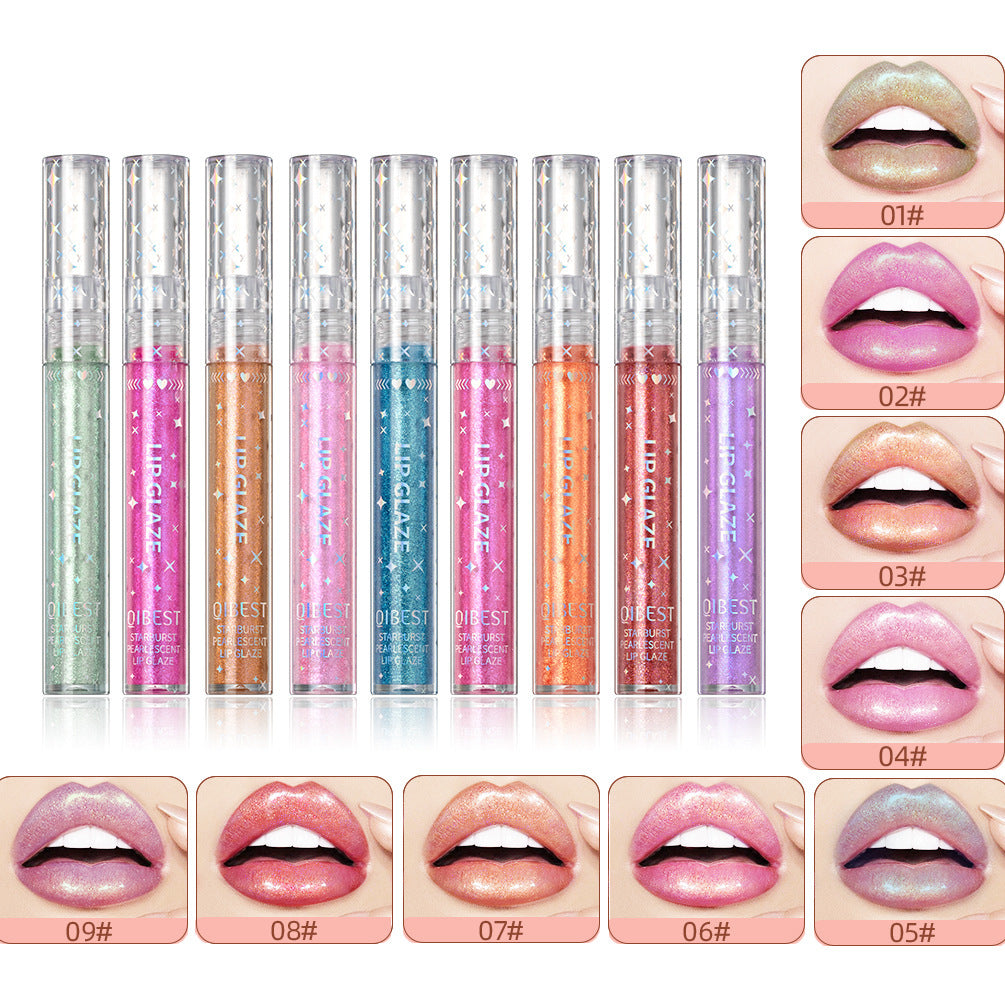 Mermaid Lip Lacquer Set Moisturizing Colorful Gloss 3-Year Shelf Life - mermaid lip lacquer moisturizing people colorful