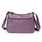 Messenger Bag Shoulder with Washed Soft Leather in Multiple Colors - Teleplus messenger bag shoulder washed soft leather