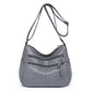 Messenger Bag Shoulder with Washed Soft Leather in Multiple Colors - Teleplus messenger bag shoulder washed soft leather