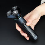 Metal Body IPX7 Shaver with Long Endurance LCD Display and Floating Cutter - Teleplus metal body ipx7 long endurance