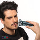Metal Body IPX7 Shaver with Long Endurance LCD Display and Floating Cutter - Teleplus metal body ipx7 long endurance