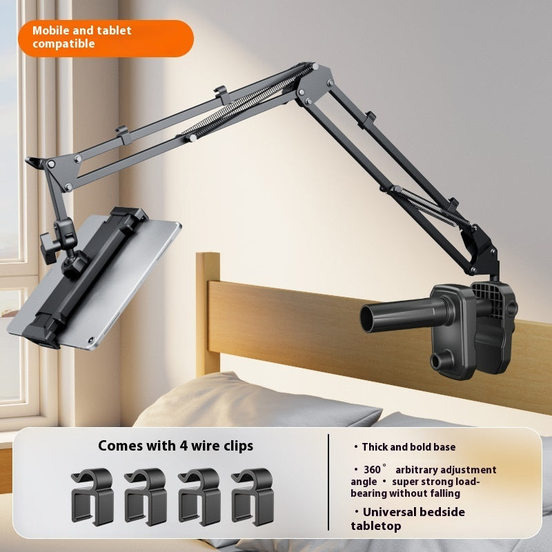 Metal Cantilever Bracket for Bedside Table and Mobile Devices - metal cantilever bracket bedside table