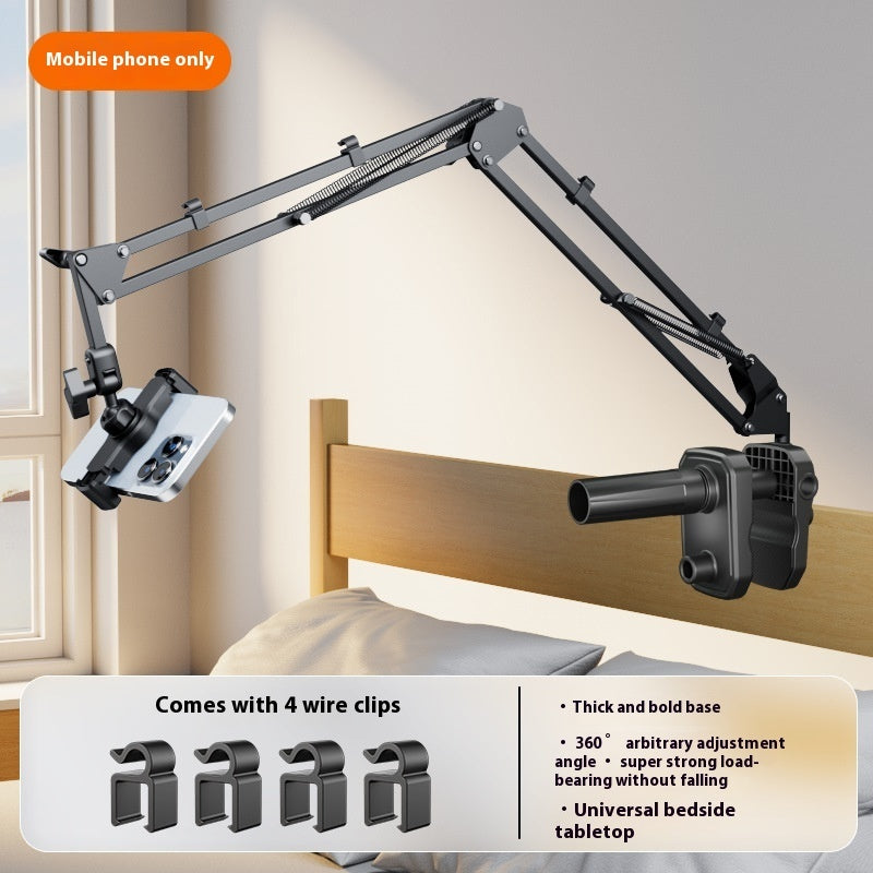 Metal Cantilever Bracket for Bedside Table and Mobile Devices - metal cantilever bracket bedside table