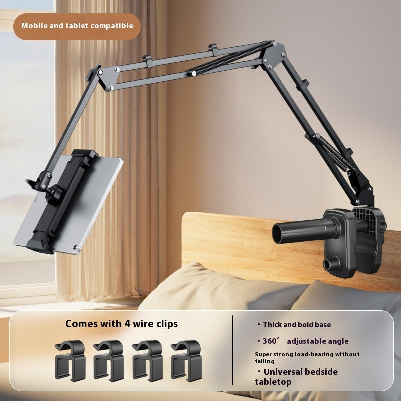 Metal Cantilever Bracket for Bedside Table and Mobile Devices - metal cantilever bracket bedside table