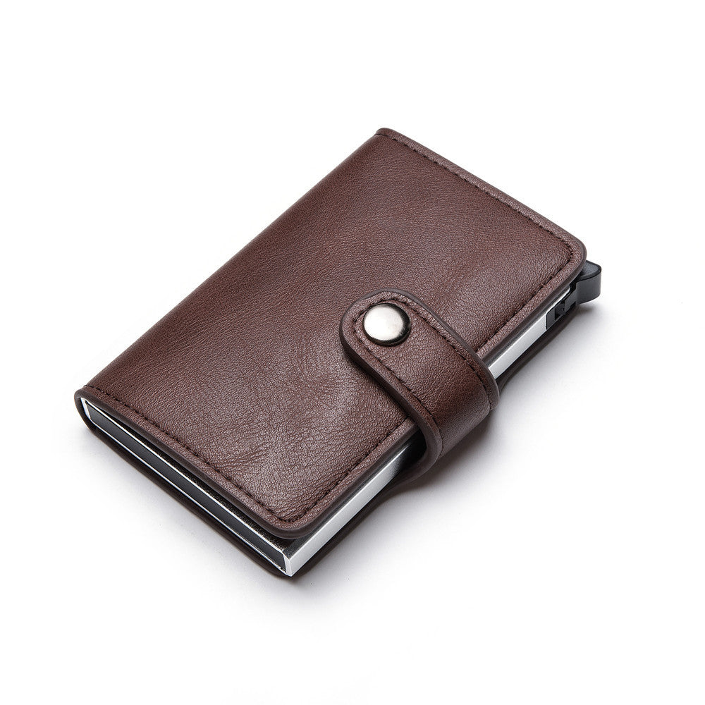 Metal Card Holder with Clip Cover and Belt Opening for Men Women - Lose the Thief Not Your Style metal card holder