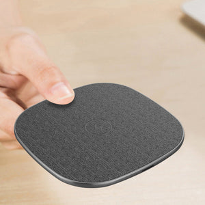 Metal Cloth Wrapper Wireless Charger for Stylish and Portable Charging - Fancy Power metal cloth wrapper wireless