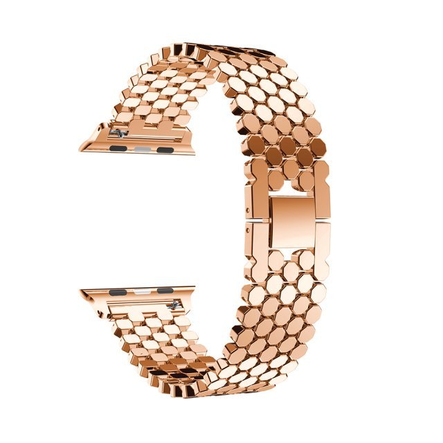 Metal Inlaid Diamond Watch Strap for Smart Watches in Multiple Colors - Teleplus smart watch metal inlaid diamond strap