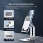 Metal Rotating Mobile Phone Stand with Aluminum Alloy Foldable Design - metal rotating mobile phone bracket aluminum
