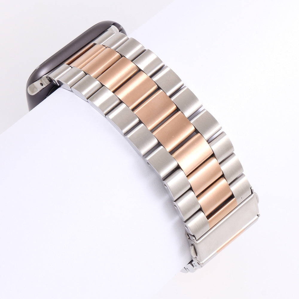 Metal stainless steel strap - Metal Stainless Steel Strap in Silver Room and Rose Gold