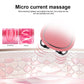 Pink and White Micro-Current Beauty Instrument with Negative Ion for United States - Zap Your Face the Ultimate united