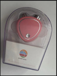 Pink and White Micro-Current Beauty Instrument with Negative Ion for United States - Zap Your Face the Ultimate united