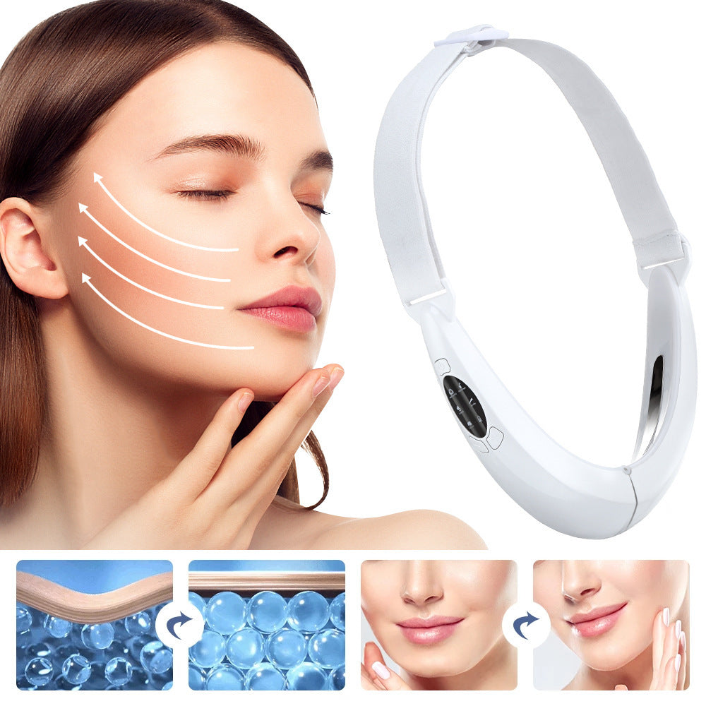 Micro-current Color Light Beauty Face-lifting Instrument Intelligent Voice - Glow Up with Color Light Beauty Instrument