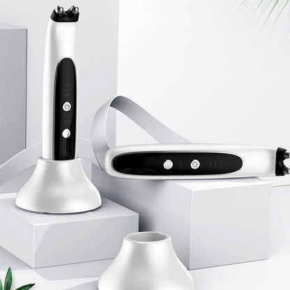 Eye Massage Inductive Therapeutical Instrument with ABS Alloy Pink and White - Transform Your Eyes Magic eye massage