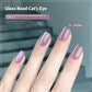Micro Glass Beads for Eye Gel Nail and Polish Enhancements - Teleplus micro glass bead eye gel nail polish