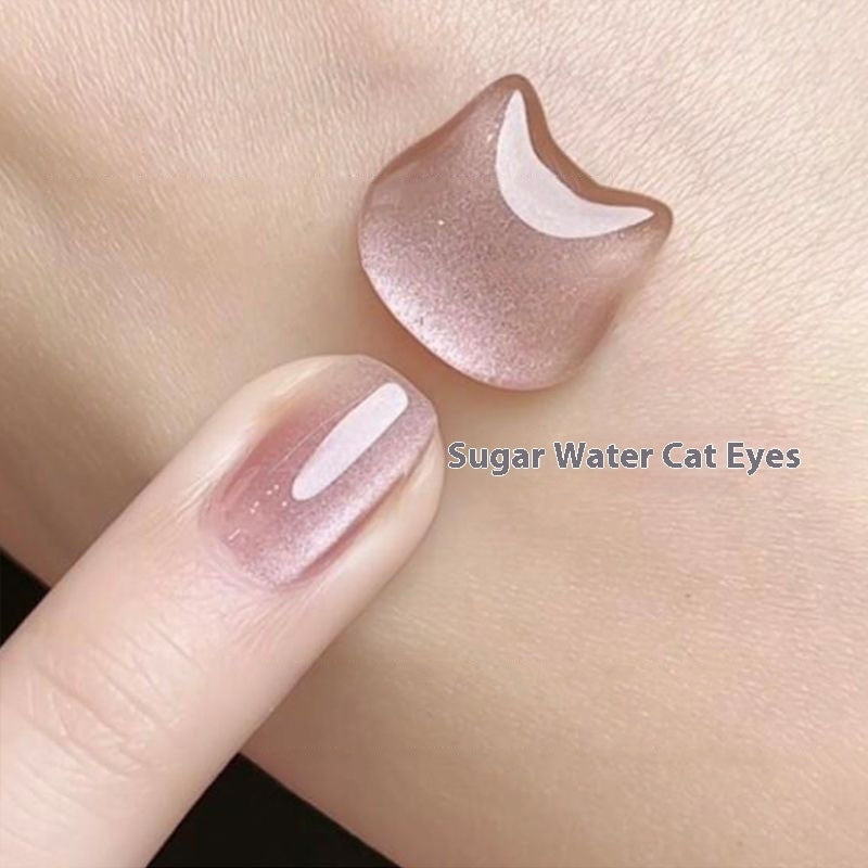 Micro Glass Beads for Eye Gel Nail and Polish Enhancements - Teleplus micro glass bead eye gel nail polish