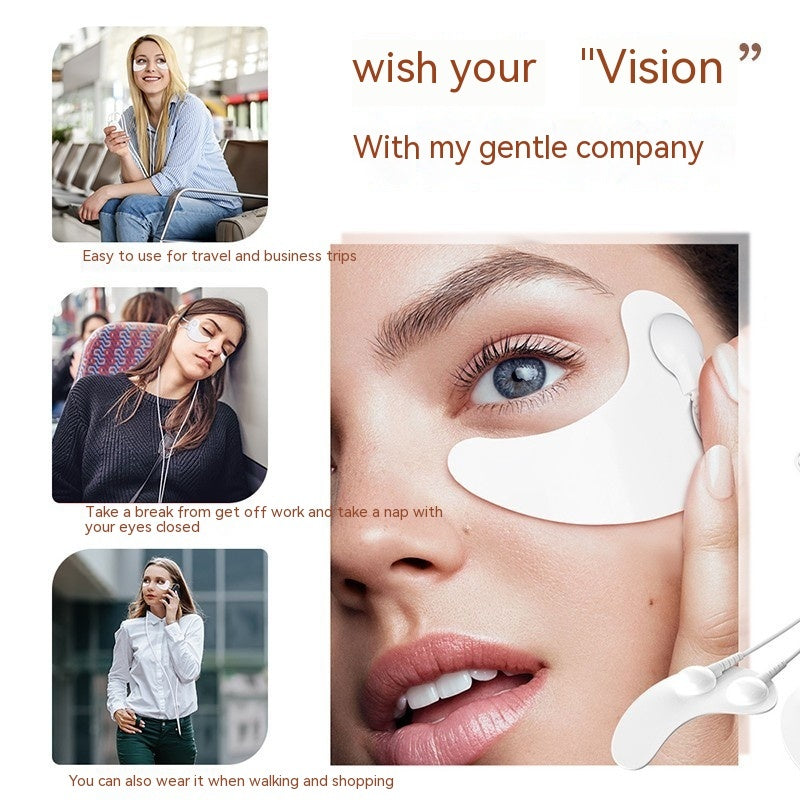 Waterproof Gel Eye Pad for Microcurrent and Treatments - Magic Perky Panda Eyes microcurrent gel eye pad