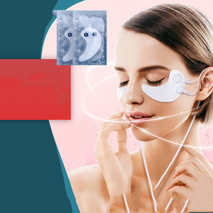 Waterproof Gel Eye Pad for Microcurrent and Treatments - Magic Perky Panda Eyes microcurrent gel eye pad