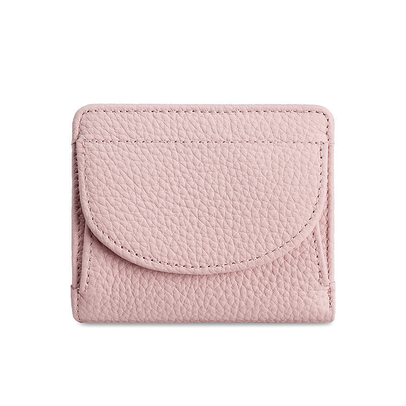 Microfiber Anti-Theft Wallet with Genuine Leather Card Slot for United States CHF - Stylish Japanese Purse