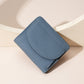 Microfiber Anti-Theft Wallet with Genuine Leather Card Slot for United States CHF - Stylish Japanese Purse