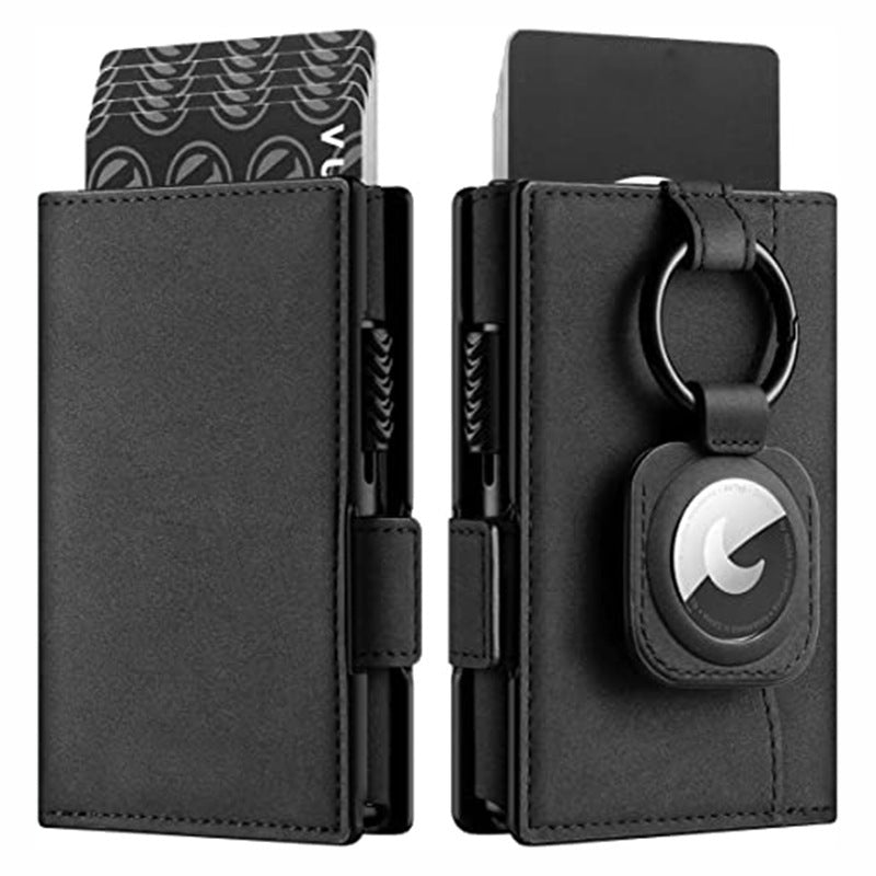Microfiber Wallet with Anti-Theft Feature Suitable for United States Buyers - Men’s Pendant Locator Sneaky Thieves
