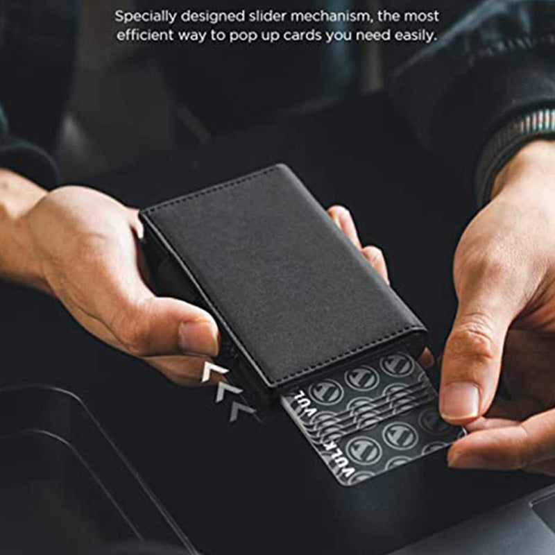 Microfiber Wallet with Anti-Theft Feature Suitable for United States Buyers - Men’s Pendant Locator Sneaky Thieves