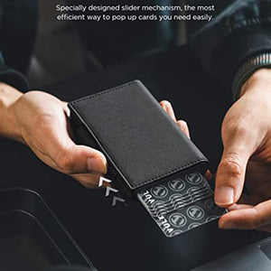 Microfiber Wallet with Anti-Theft Feature Suitable for United States Buyers - Men’s Pendant Locator Sneaky Thieves