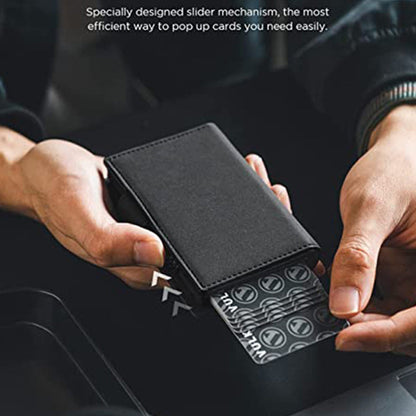 Microfiber Wallet with Anti-Theft Feature Suitable for United States Buyers - Men’s Pendant Locator Sneaky Thieves