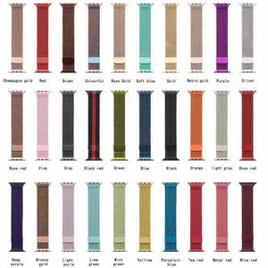 Milanese Strap Metal Watch Band for Apple Watches in Multiple Colors - Teleplus milanese strap metal watch