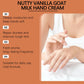Milk Hand Cream with Vanilla Extract and Collagen for Smooth Skin - milk hand cream nut vanilla firm