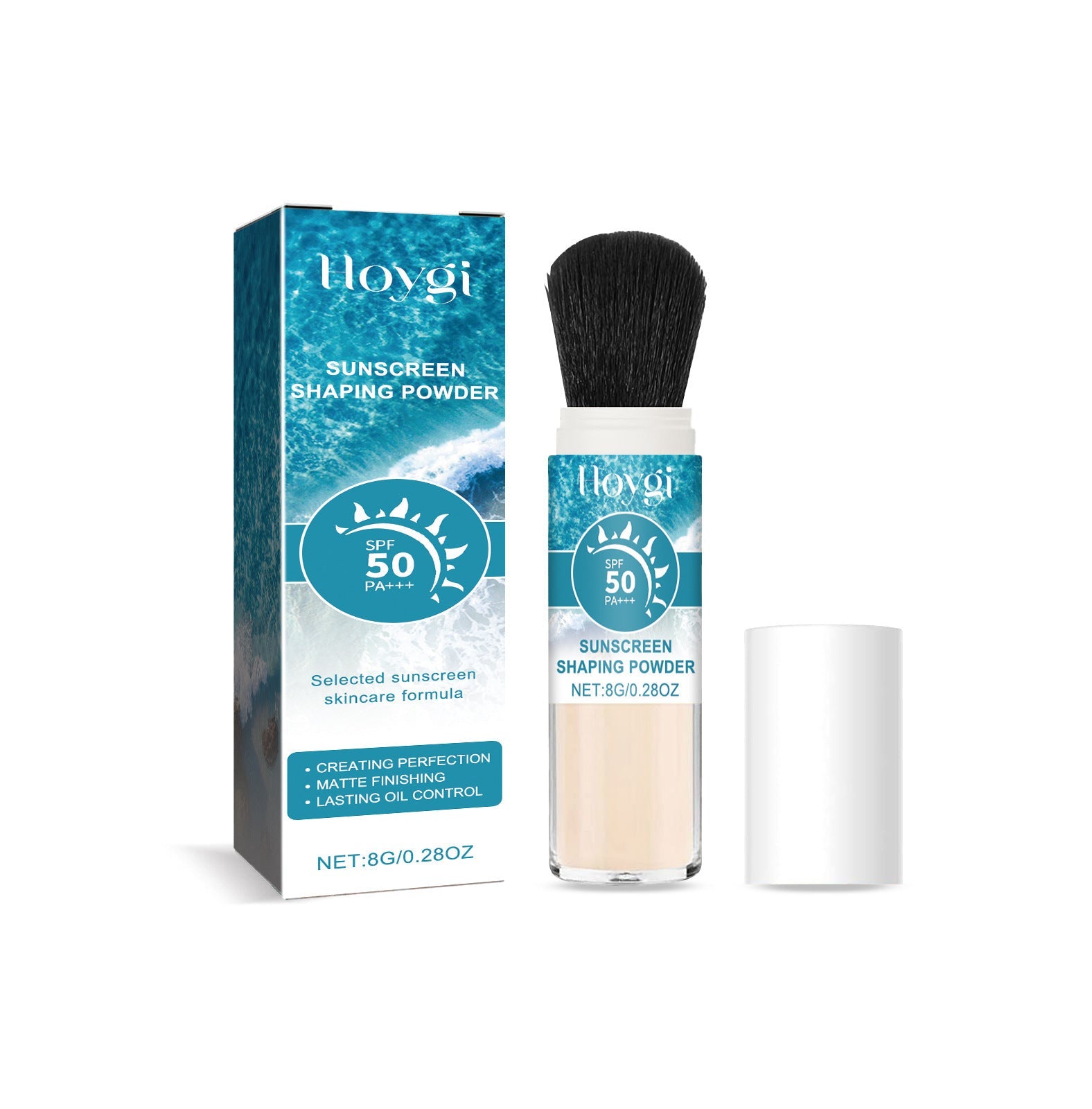 Mineral Protective Powder Lightweight with White Grass Extract and Moisturizing Properties - mineral protective powder