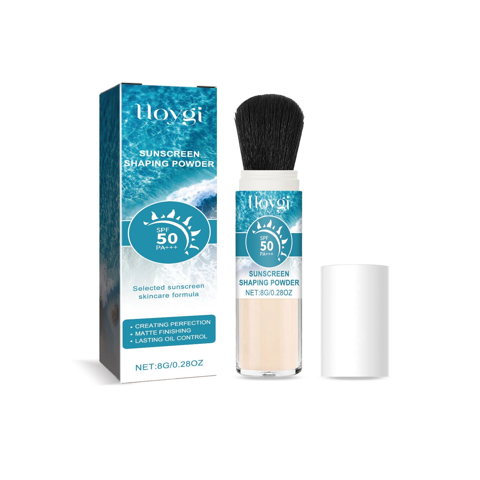 Mineral Protective Powder Lightweight with White Grass Extract and Moisturizing Properties - mineral protective powder