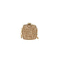 Mini Acrylic Female Fashionable Suitcase with Silver and Gold Accessories - mini acrylic female fashionable sequins
