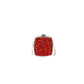 Mini Acrylic Female Fashionable Suitcase with Silver and Gold Accessories - mini acrylic female fashionable sequins