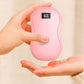 Mini Electric Hand Warmer with Reusable Design and Digital Display USB - Teleplus electric hand warmer reusable digital