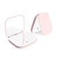 Mini Foldable Cosmetic Makeup Mirror Touch Compact with 3X Magnification - makeup mirror touch compact mini foldable