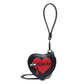 Mini Love Western Style Heart Shaped Suitcase Crossbody Bag - mini love western style messenger