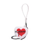 Mini Love Western Style Heart Shaped Suitcase Crossbody Bag - mini love western style messenger