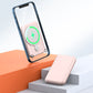 Mini Magnetic Power Bank 5000mAh Wireless - Mini Magnetic Power Bank 5000mAh Wireless Charger