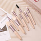 Mini Makeup Brushes Set 8 Pcs Macarons Tools for Precision Application - Teleplus pcs macarons mini makeup brushes
